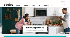 Desktop Screenshot of haierappliances.com